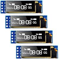 Seamuing I2C - Módulo de pantalla OLED I2C SSD1306- módulo pequeño de 0-91 pulgadas- blanco- 128 x 32 I2C- controlador…